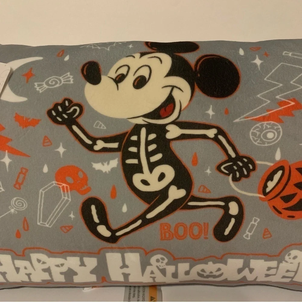 NWT. DISNEY Mickey Mouse Halloween Pillow